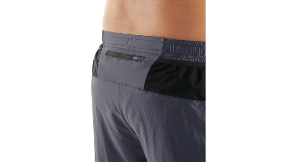 Icebreaker Impulse Running Shorts - Mens, Panther, L, 104586001L