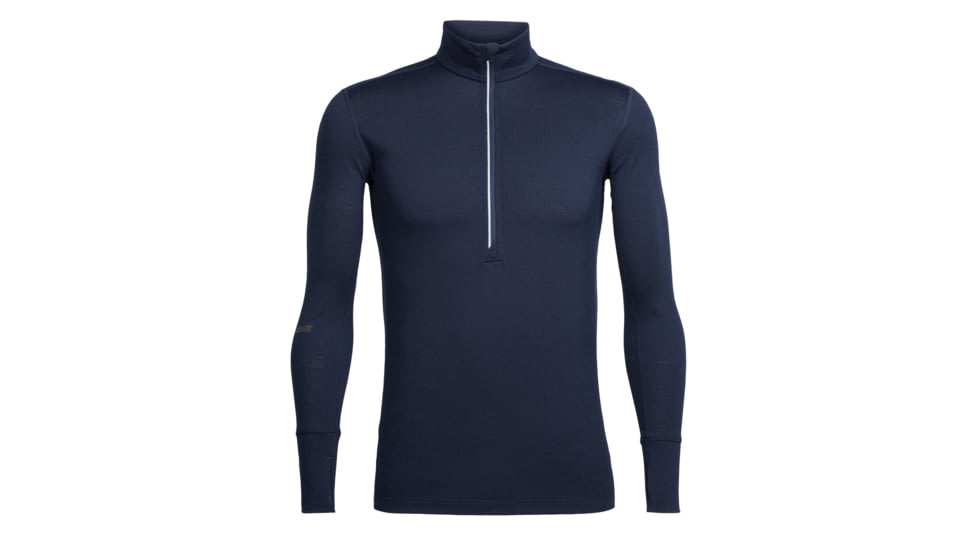 Icebreaker Incline Long Sleeve Half Zip, Midnight Navy, 3XL, 103817403XXXL