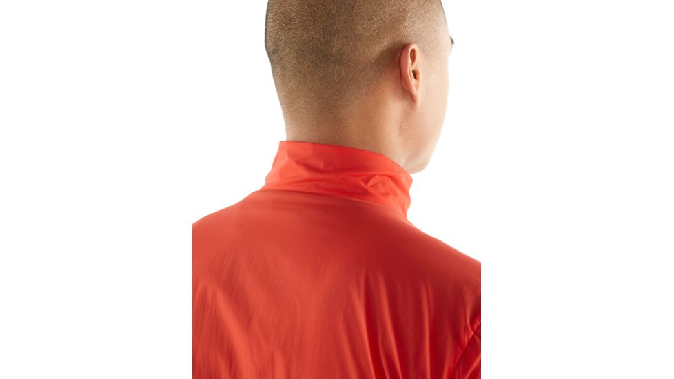 Icebreaker Incline Windbreaker, Chili Red/Monsoon, 2XL, 104176-601-XXL
