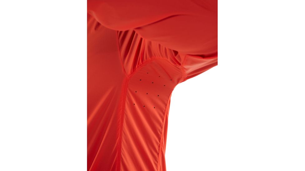 Icebreaker Incline Windbreaker, Chili Red/Monsoon, 2XL, 104176-601-XXL