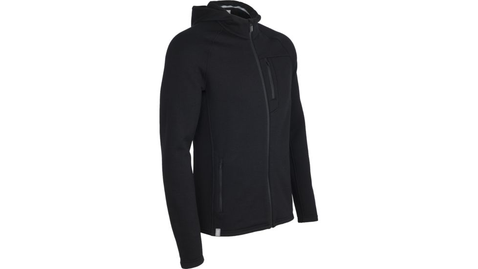 Icebreaker Kodiak Hood Clearance - Men's-Black-Medium