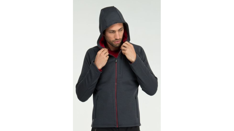 Icebreaker Kodiak Hood - Men's-Monsoon-Small