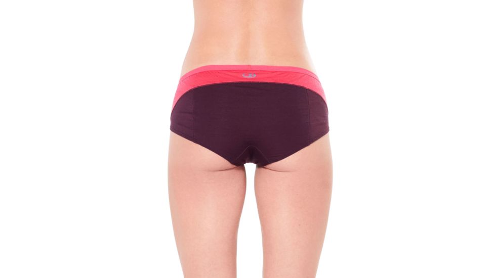 Icebreaker Meld Zone Hipkini - Womens, Ember, Large, 104077603L