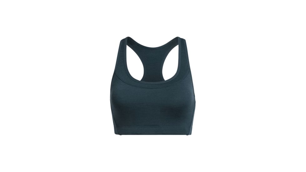 Icebreaker Meld Zone Sport Bra - Womens, NIGHTFALL, Medium, 104075426M