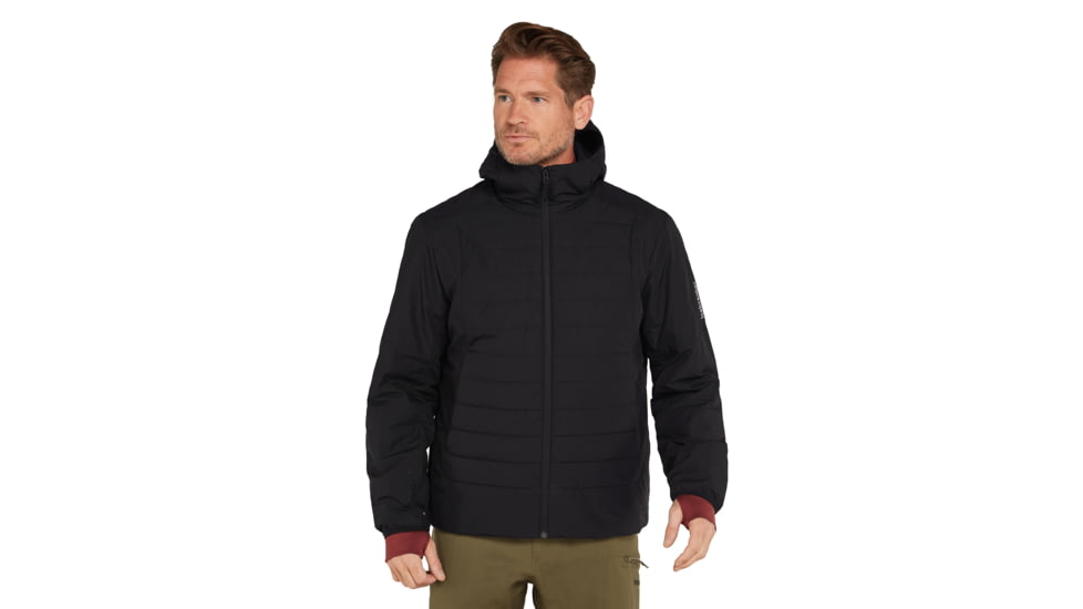 Icebreaker Men 1360 MerinoLoft Jacket, Black, M, IB0A573B001M