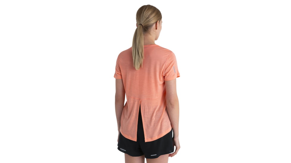 Icebreaker Merino 125 Cool-Lite Speed SS Tee - Womens, Glow, Large, IB0A56XV629L