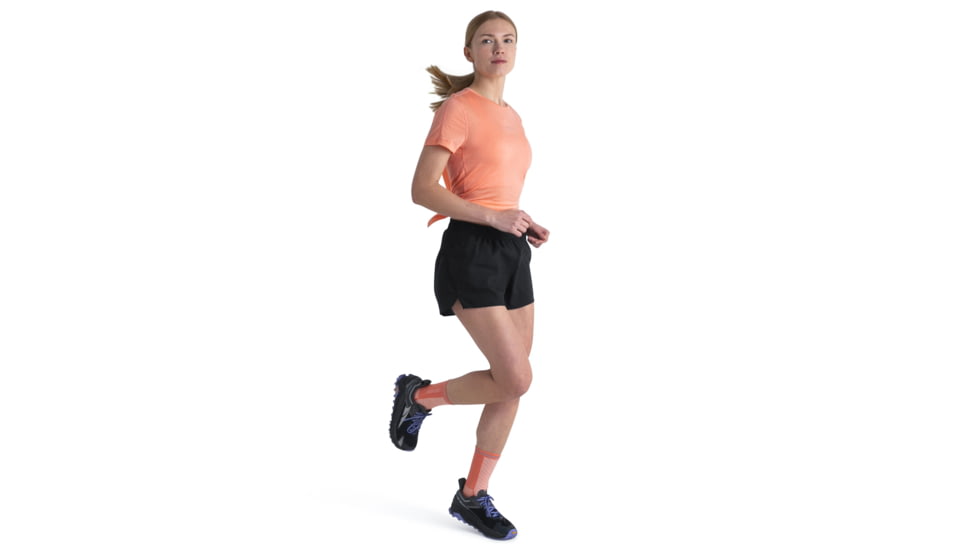 Icebreaker Merino 125 Cool-Lite Speed SS Tee - Womens, Glow, Large, IB0A56XV629L