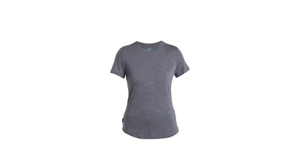 Icebreaker Merino 125 Cool-Lite Sphere III SS Tee - Womens, Midnight Navy Heather, Extra Small, IB0A56ZO440XS