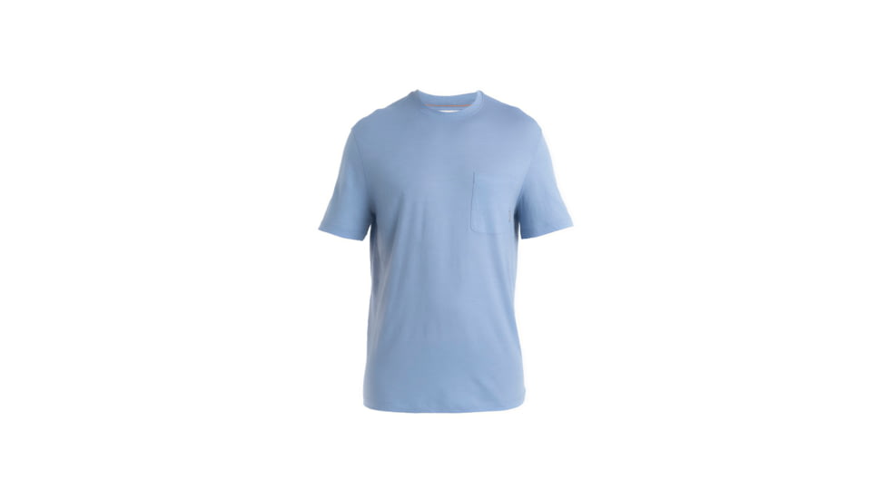 Icebreaker Merino 150 Tech Lite III LS Relaxed Pocket Tee - Mens, Kyanite, Extra Large, IB0A56WH885XL