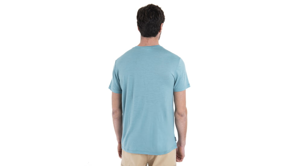 Icebreaker Merino 150 Tech Lite III SS Tee - Mens, Cloud Ray, Extra Large, IB0A56WLA75XL
