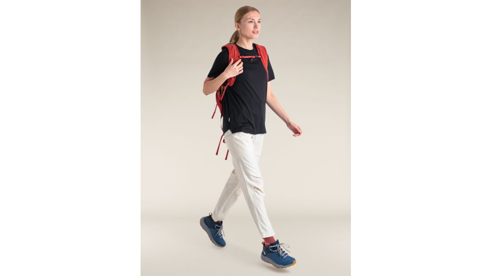 Icebreaker Merino 150 Tech Lite SS Relaxed T-Shirt - Women's, Black, Large, IB0A56XZ001L