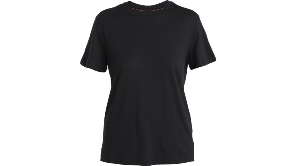 Icebreaker Merino 150 Tech Lite SS Relaxed T-Shirt - Womens, Black, Large, IB0A56XZ001L