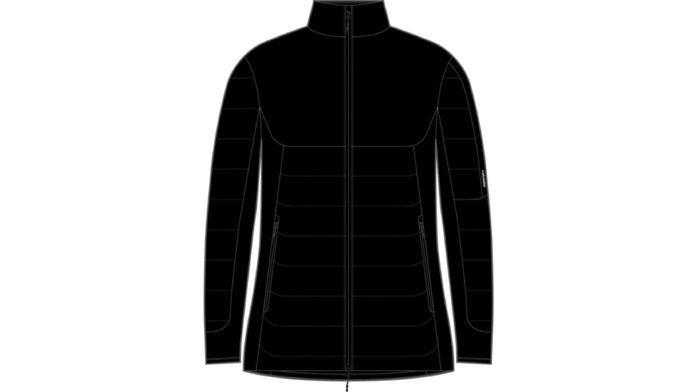 Icebreaker MerinoLoft Jacket - Women's, Black, Large, IB0A56GX001L