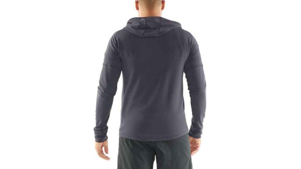 Icebreaker Cool-Lite Momentum Long Sleeve Hood - Men's, Panther, Medium, 103615004M