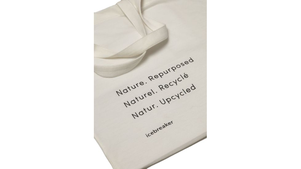 Icebreaker Nature Repurposed Tote Bag, White, One Size, 105299