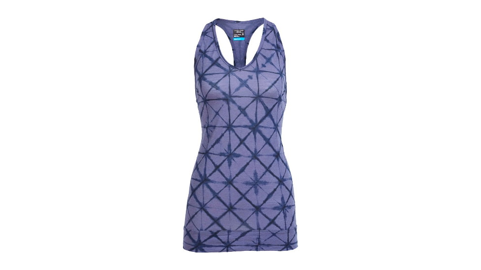 Icebreaker Nomi Tank - Women's-Prism Fade Gumtree/Stealth-Small