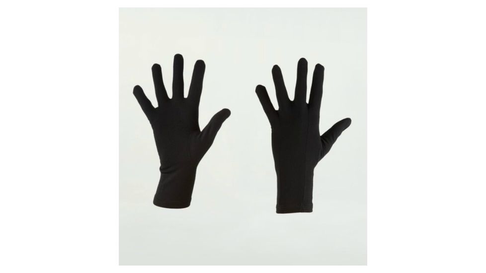 Icebreaker Oasis Glove Liner, Black, Large, IBIBM207001L