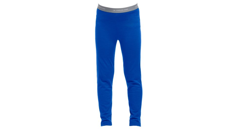 Icebreaker Oasis Legging - Boy's -Cadet/White-14