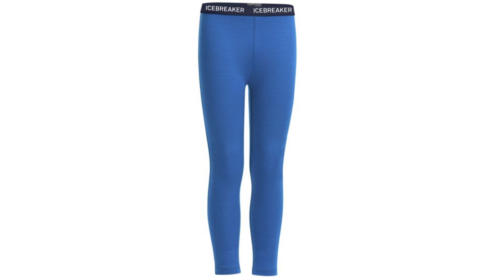Icebreaker Oasis Leggings - Kids'-Pelorus/Admiral/White-10