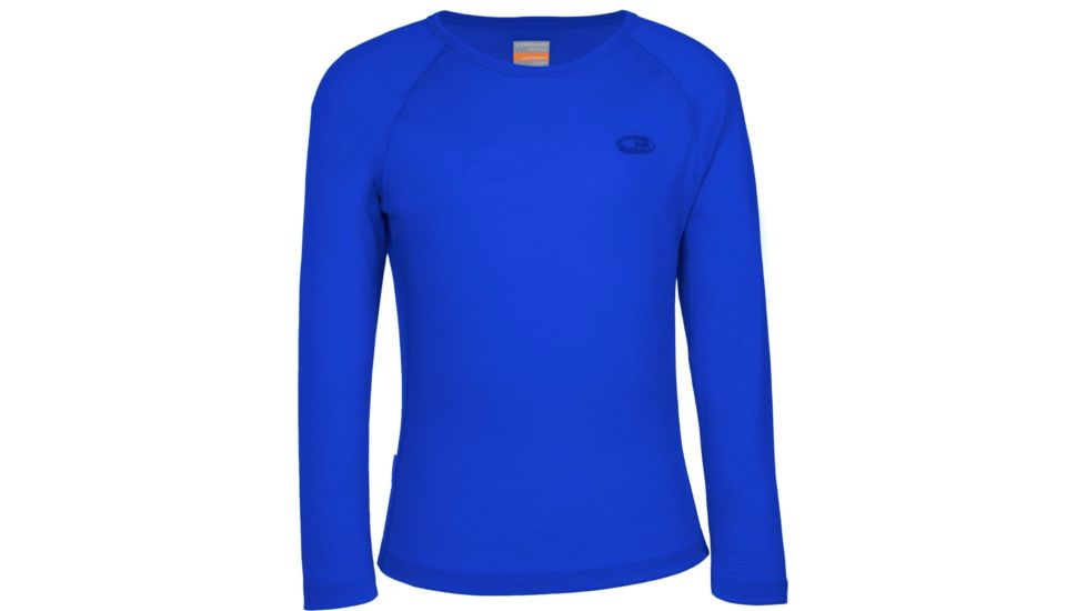 Icebreaker Oasis Long Sleeve Crew - Boy's-Cadet-14