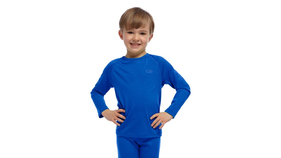 Icebreaker Oasis Long Sleeve Crew - Boy's-Cadet-8