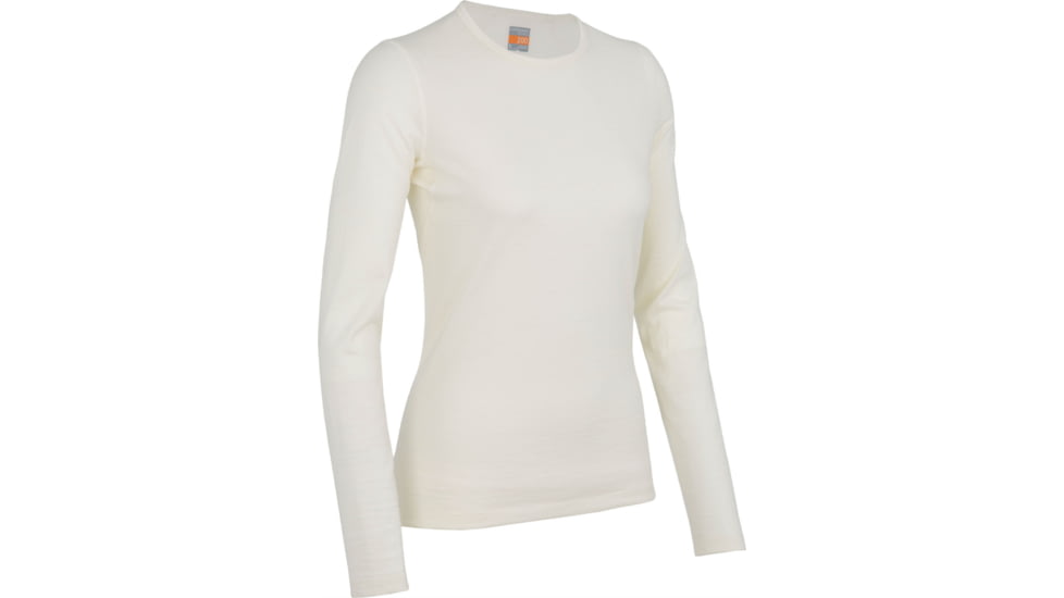 Icebreaker Oasis Long Sleeve Crew Top - Women's-Snow-Large