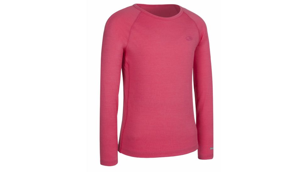 Icebreaker Oasis Long Sleeve Crewe 200 - Kid's-4-Bloom