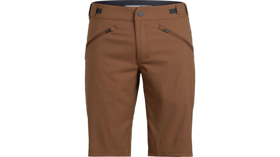 Icebreaker Persist Shorts - Mens, Tobacco, Large, 104116202L