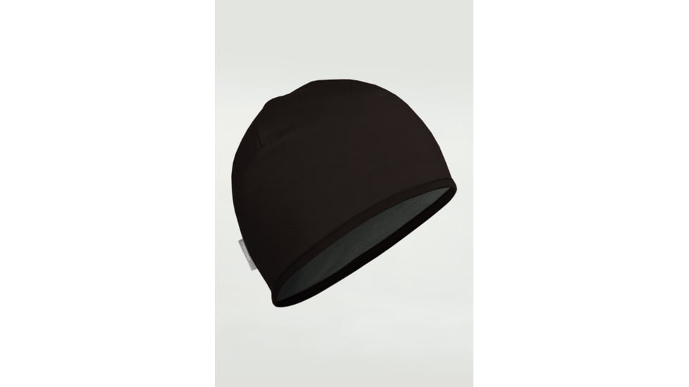 Icebreaker Pocket Hat-Black/Cargo-One Size