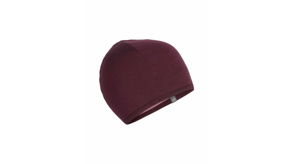 Icebreaker Pocket Hat, Velvet/Opal, One Size, IBM200606OS