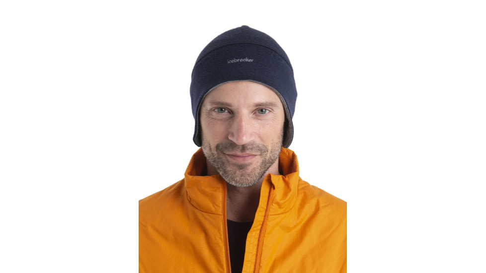 Icebreaker Quantum Beanie, Midnight Navy, One Size, IB0A56GJ401OS