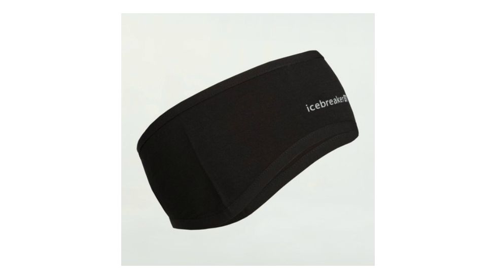 Icebreaker Quantum Headband-Black-Large