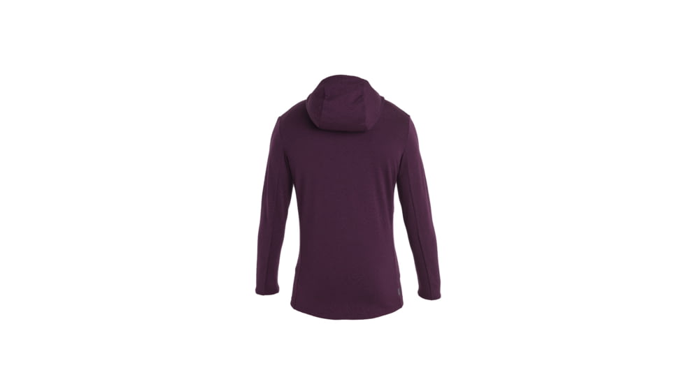 Icebreaker Quantum III Long Sleeve Zip Hoodie - Mens, Nightshade, Small, IB0A59JX853S