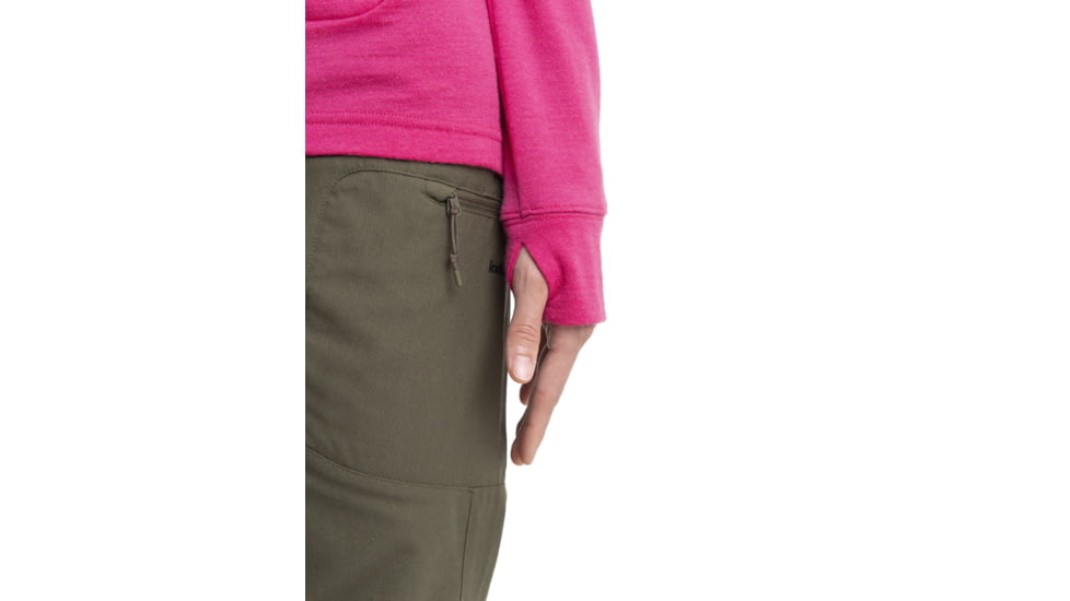 Icebreaker Quantum III Long Sleeve Zip Hoodie - Women's, Tempo/Electron Pink/Cb, Medium, IB0A59JW858M