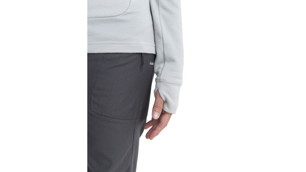 Icebreaker Quantum III Long Sleeve Zip Jacket - Womens, Ether, Medium, IB0A56FO568M