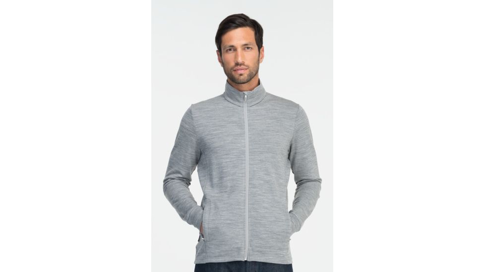 Icebreaker Quattro Jacket Clearance - Men's-Metro-X-Large