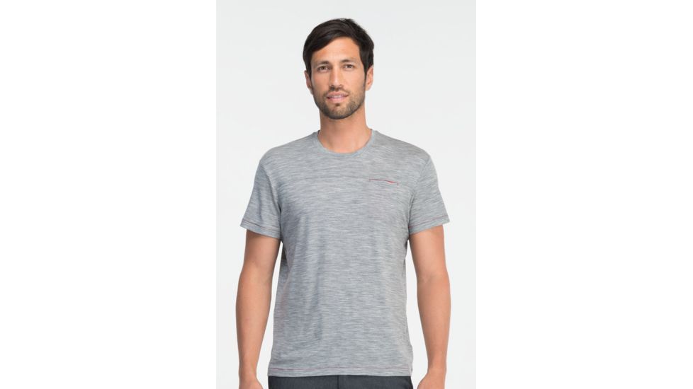 Icebreaker Quattro Short Sleeve - Men's-Metro-Small