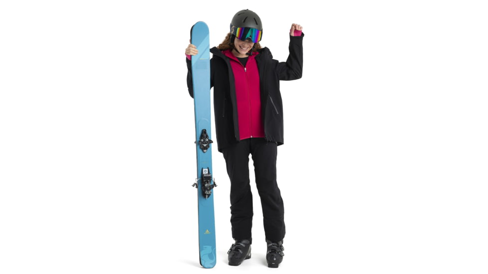 Icebreaker RealFleece Descender Long Sleeve Zip Hood Jacket - Womens, Electron Pink/Tempo, Medium, IB104491933M