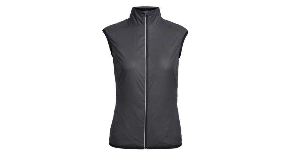 Icebreaker Rush Vest, Black/Embossed, S, 104197001S