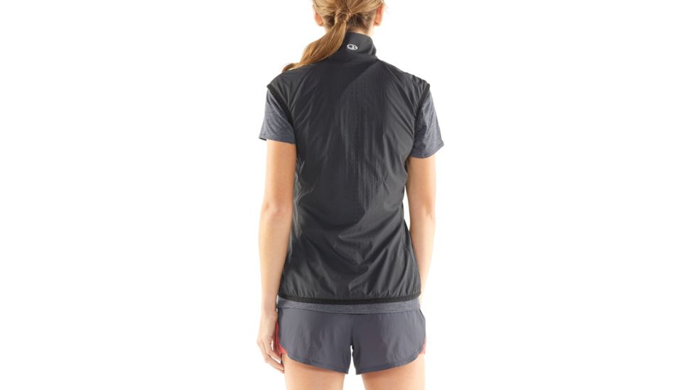 Icebreaker Rush Vest - Womens, Black, M, 104197002M