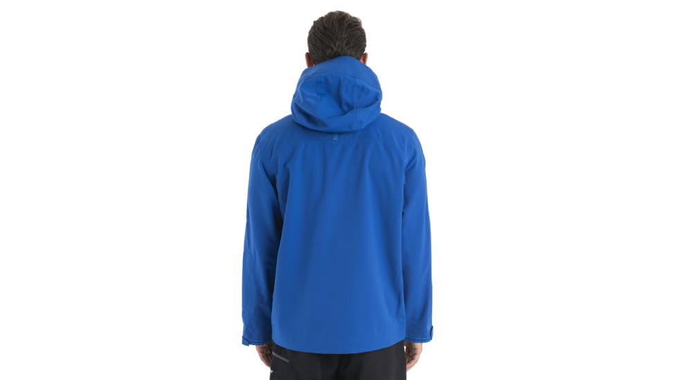 Icebreaker Shell+ Peak Hooded Jacket - Mens, Lazurite, 2XL, IB0A56QB580XXL