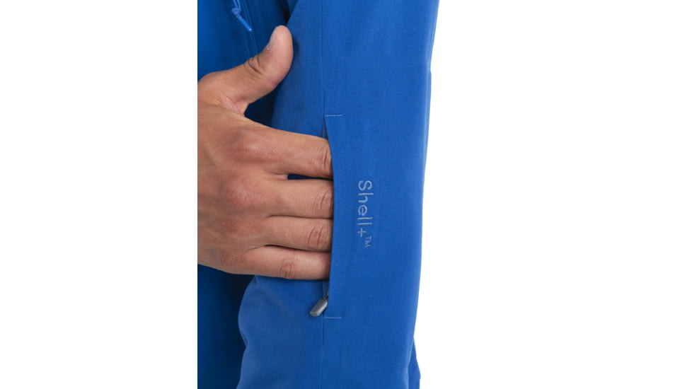 Icebreaker Shell+ Peak Hooded Jacket - Mens, Lazurite, 2XL, IB0A56QB580XXL