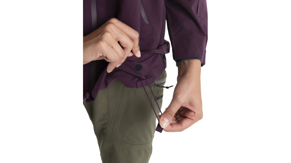 Icebreaker Shell+ Peak Hooded Jacket - Womens, Nightshade, Medium, IB0A56SN853M