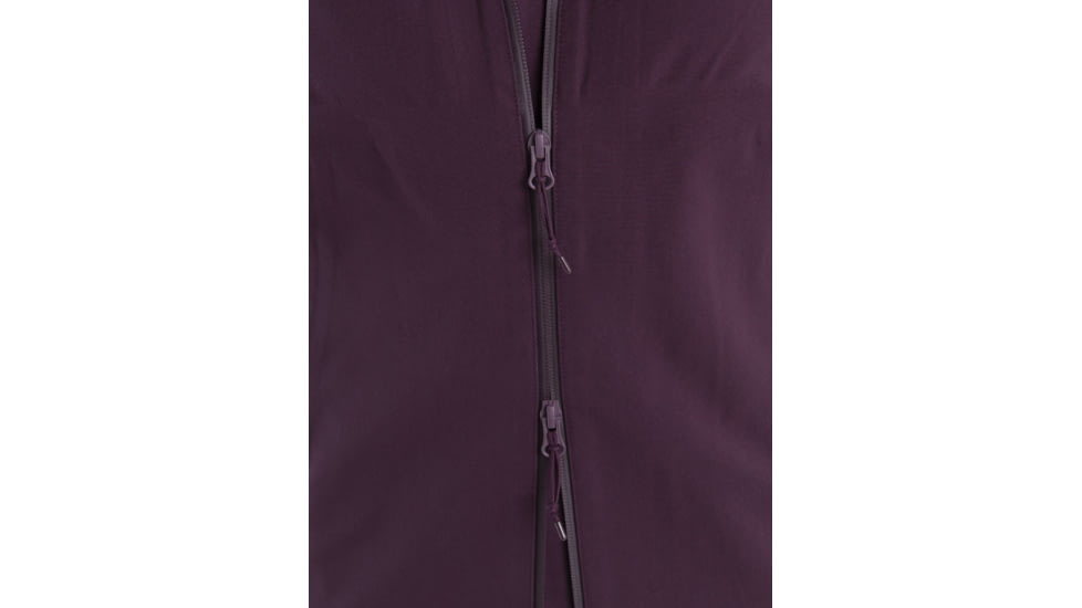 Icebreaker Shell+ Peak Hooded Jacket - Womens, Nightshade, Medium, IB0A56SN853M