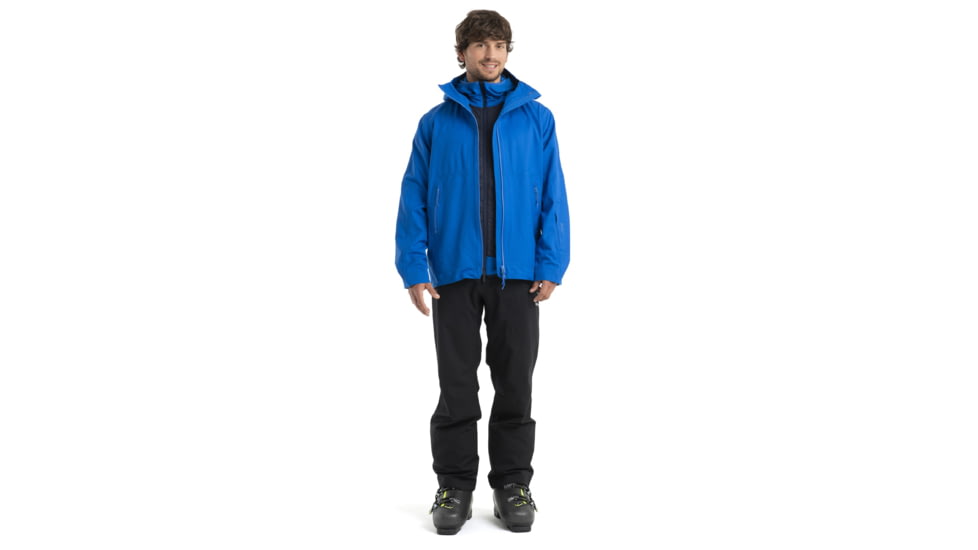 Icebreaker Shell+ Peak Pants - Mens, Loden, 2XL, IB0A56QA069XXL
