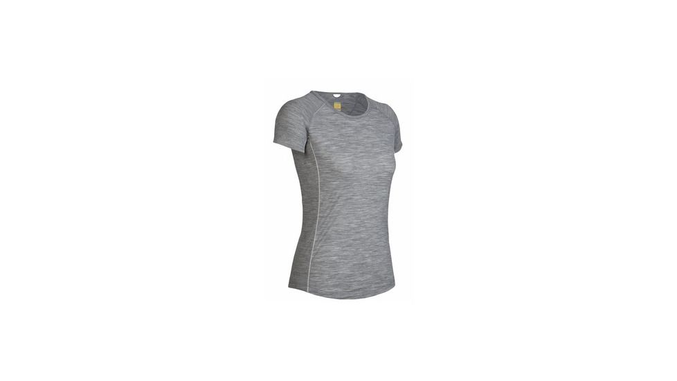 Icebreaker Short Sleeve Rush Crew - Women's-Metro-Large