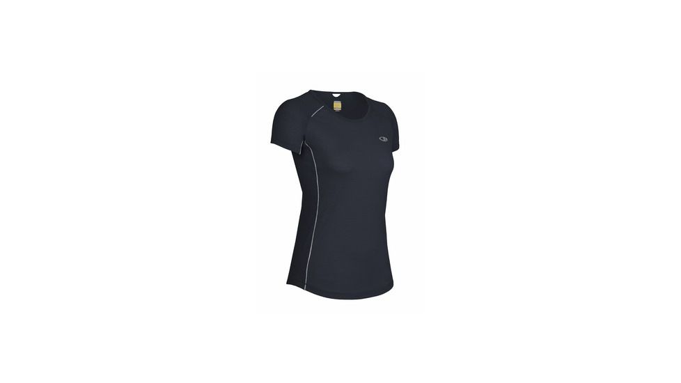 Icebreaker Short Sleeve Rush Crew - Women's-Panther-Large