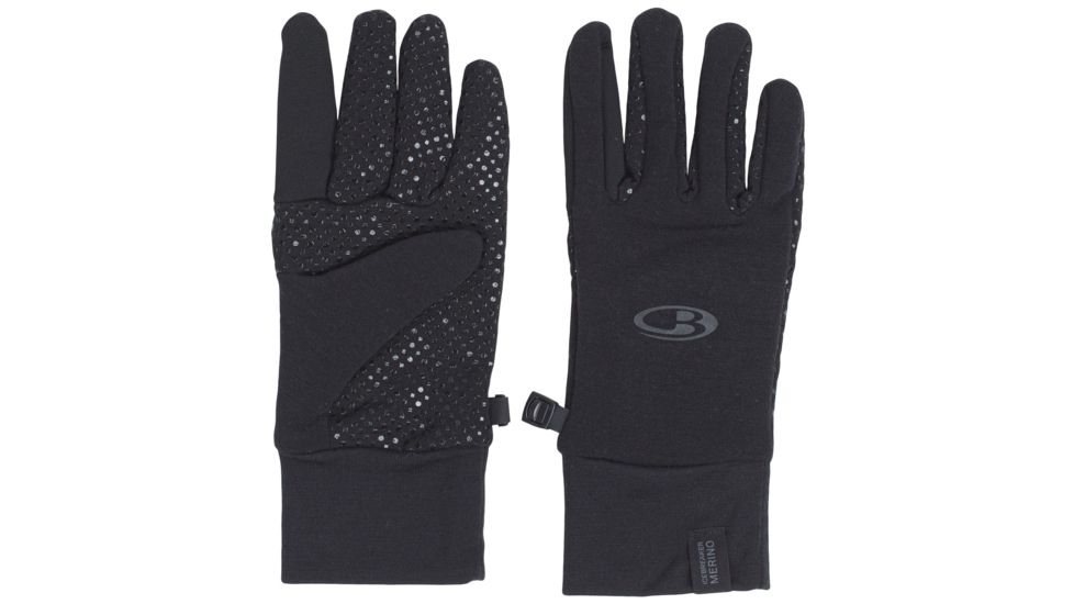 Icebreaker Sierra Glove - Men's-Black/Black-Medium