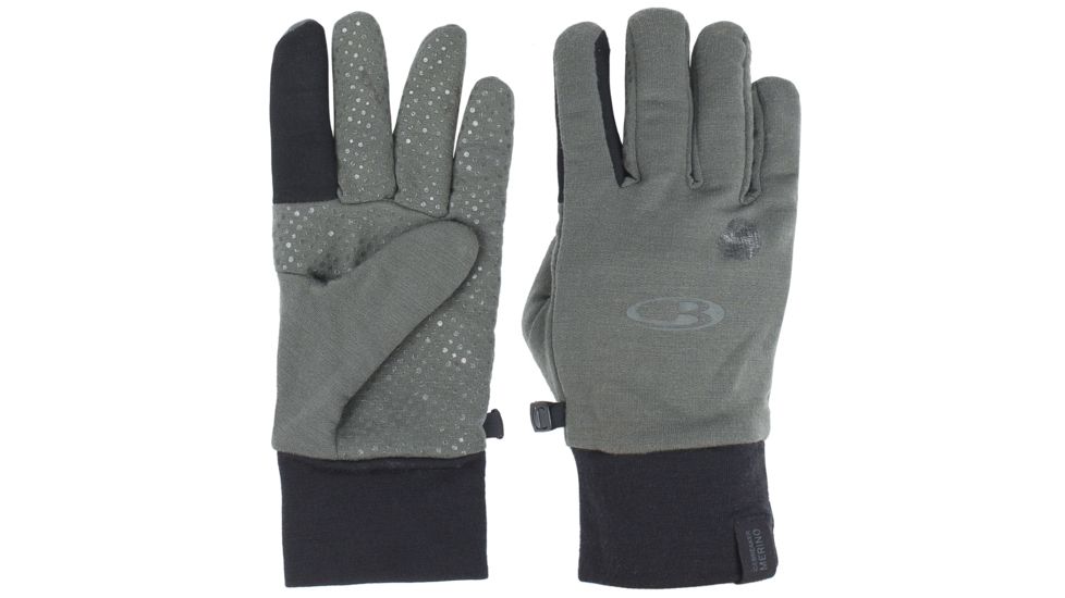 Icebreaker Sierra Glove - Men's-Cargo/Black-Medium