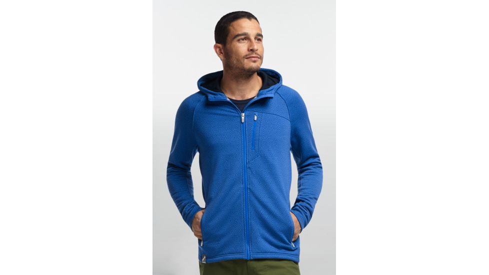 Icebreaker Sierra+ Hood Jacket - Men's-Equinox Heather-X-Large